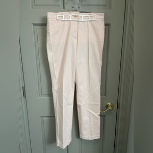 Talbots Straight-Leg Chino, full length, sits at waist